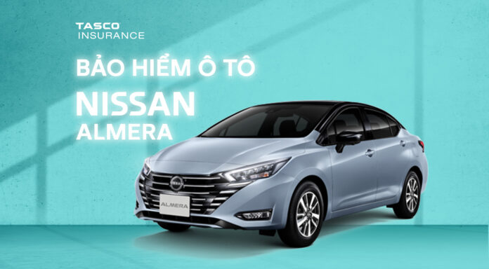 Bảo hiểm xe ô tô Nissan Almera