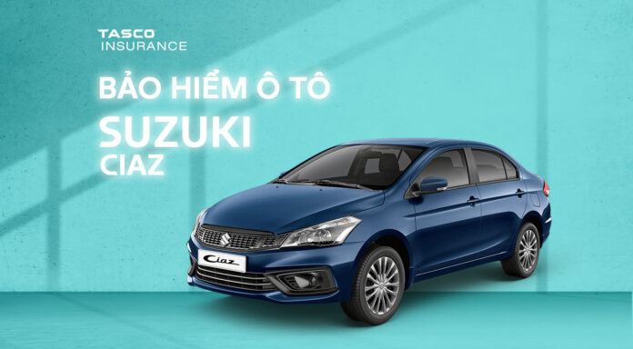 Bảo hiểm xe ô tô Suzuki Ciaz