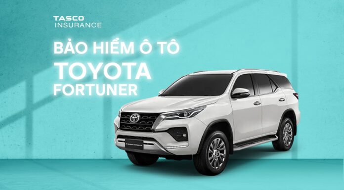 Bảo hiểm xe ô tô Toyota Fortuner