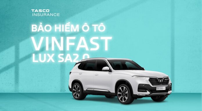 Bảo hiểm xe ô tô Vinfast Lux SA2.0