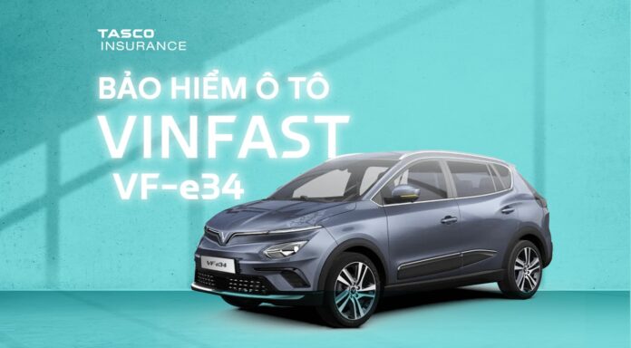 Bảo hiểm xe ô tô Vinfast VF e34