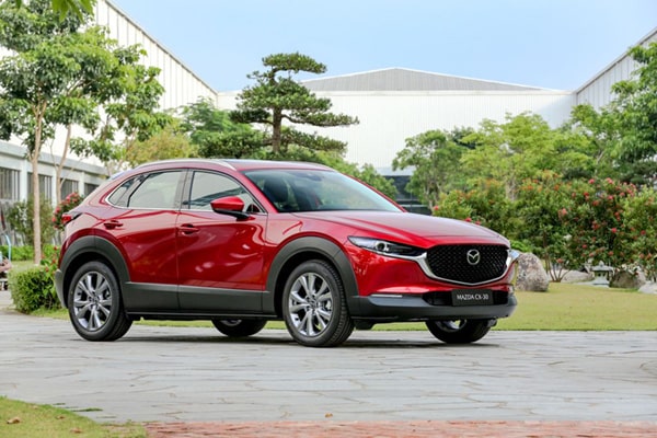 Ngoại thất hiện đại, bề thế của ô tô Mazda CX-30