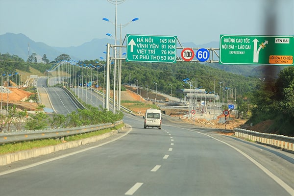 Thông tin về cao tốc Nội Bài Lào Cai